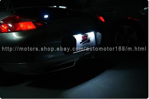 bmw led licence plate lamp