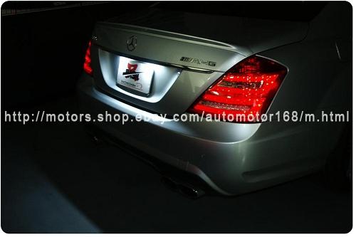 bmw led licence plate lamp