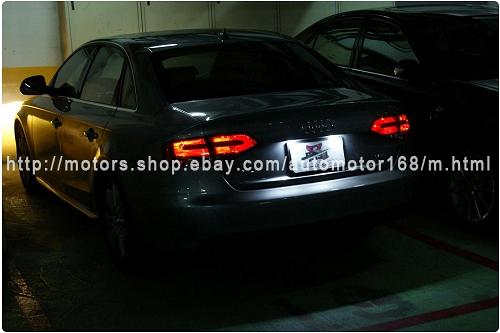 bmw led licence plate lamp