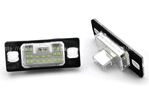 bmw led licence plate lamp