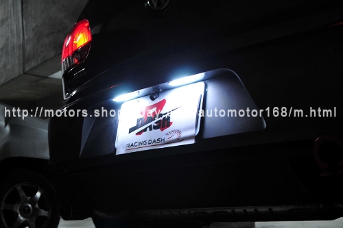 bmw led licence plate lamp