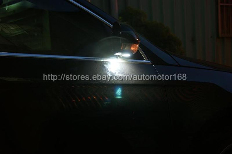 bmw led licence plate lamp