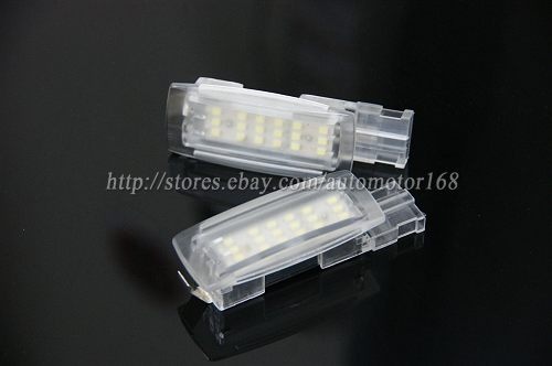 bmw led licence plate lamp