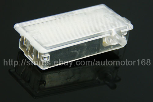 bmw led licence plate lamp