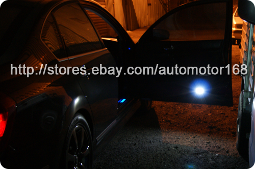 bmw led licence plate lamp