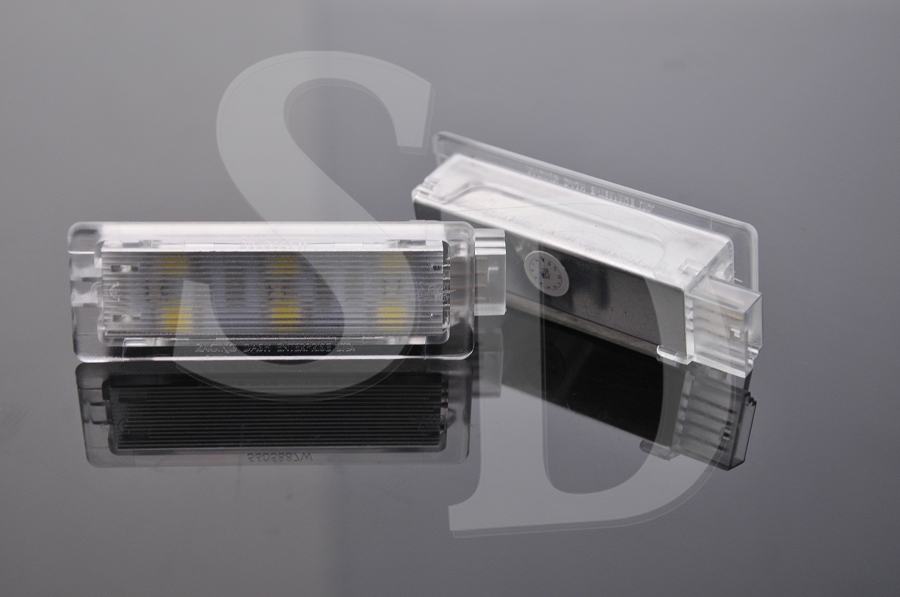 bmw led licence plate lamp