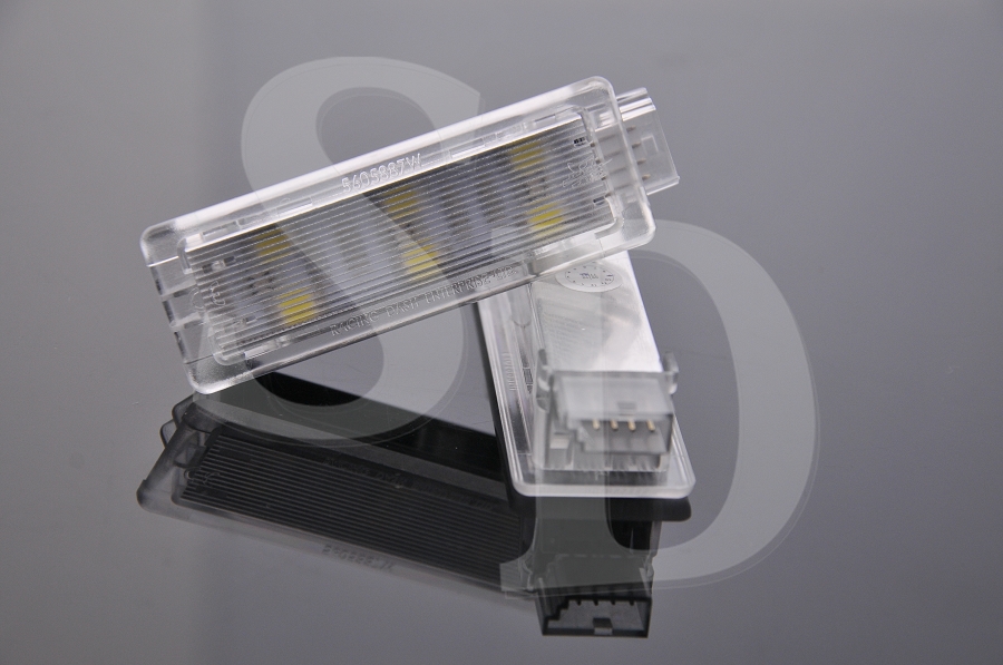 bmw led licence plate lamp