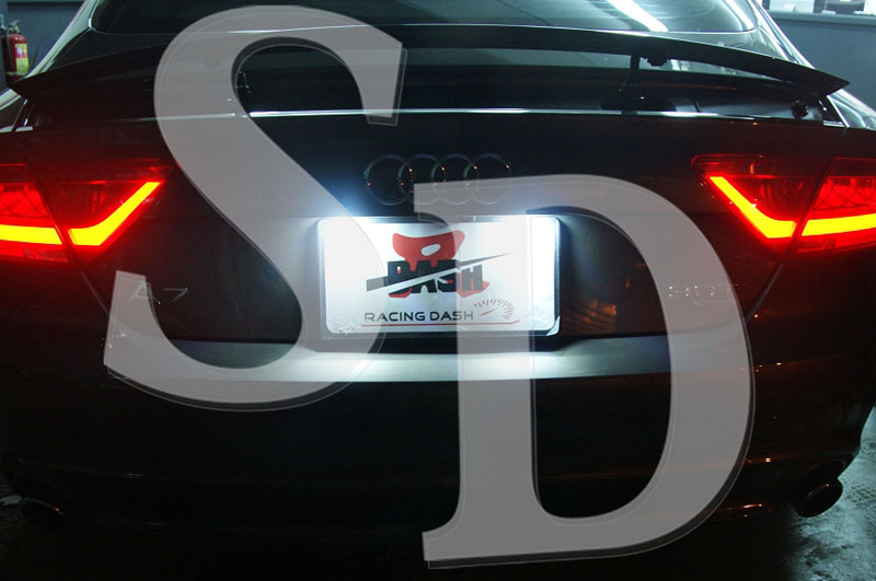 bmw led licence plate lamp