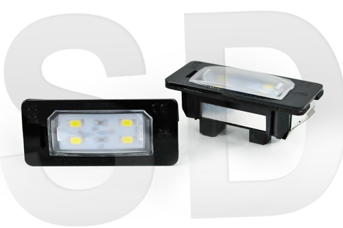 bmw led licence plate lamp