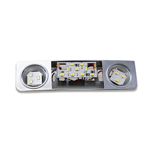 Front Seat LED Reading Map Lights For Volkswagen Skoda Seat - Warm White