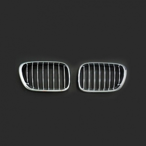 BMW X5 (E53) (1999-03 Pre-LCI) Chrome Black Front Grille