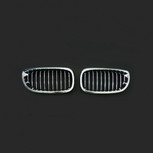 For BMW E46 2D (2003~04) 電鍍/灰 水箱罩