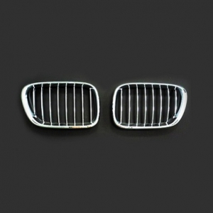 For BMW X5 (E53) (1999-03 改款前) 電鍍/灰 水箱罩