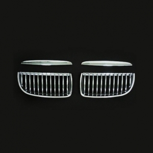For BMW E90/E91 (2005~08) 電鍍/灰 水箱罩