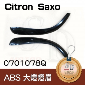 Eyesbrows for Citroen Saxo, ABS