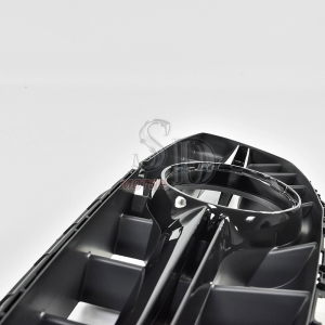 FOR Mercedes E class W213 16-年 亮黑 環景  水箱罩